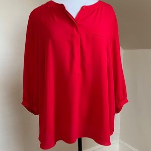 NYDJ Popover Blouse - 1x